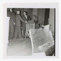 Two Unidentified Men at a National Education Association Event, circa 1965