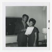 Two Unidentified Sophomore Class Officers, December 1968