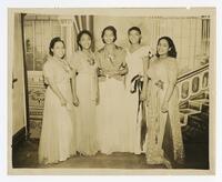 Women at a Formal Event, circa 1950