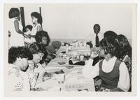 Unidentified Men and Women at a Banquet, circa 1970