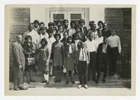 High School Students from Bessemer, Alabama Visit Campus, circa 1965