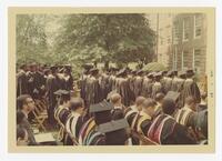 Graduates at Commencement, June 1967