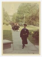 Dr. Edward T. Sweat Leads the Procession at the Clark College Commencement, 1968