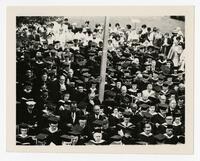 Faculty at Commencement, circa 1965