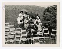 Men and Women in the Audience at Commencement, circa 1965