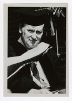 An Unidentified Man at Commencement, circa 1975