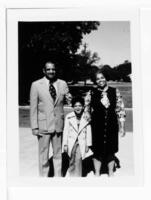 Calvin Thornton with Family, circa 1976