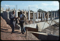 Vivian Wilson Henderson and Construction Worker, February 1969