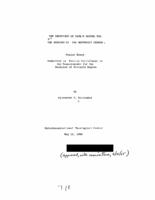 The relevance of Paul's Gospel for the mission of the Methodist Church, 1965