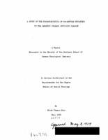 A study of the characteristics of in-service ministers in the Benedict College extension classes, 1959