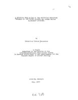 A critical evaluation of the Christian education program of the South Atlanta and Bowen United Methodist churches, 1969