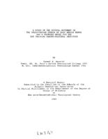 A study of the Revival Movement in the Presbyterian Church of East Africa Kenya and a proposed model for the Lay Training Kikuyu Pastoral Institute, 1985