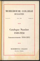 Morehouse College Catalog, 1950-1951