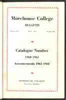 Morehouse College Catalog, 1961-1962