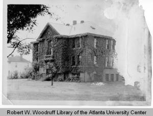 Photograph of North Hall at Atlanta University, Atlanta, Georgia, circa 1869