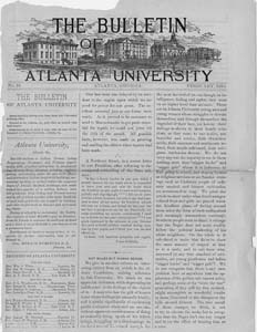 The bulletin of Atlanta University, February 1890 no. 16, Atlanta, Georgia