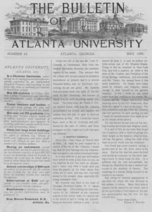 The Bulletin of Atlanta University, May 1895 no. 65, Atlanta, Georgia