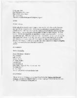 Director's Notes, October 23, 2001