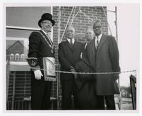 Howard-Harreld Hall Cornerstone Laying, 1968