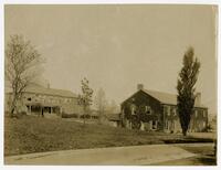 Laundry and Upton Hall, circa 1900