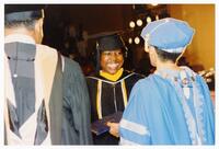 Spelman Graduate with Johnnetta B. Cole and Robert Holland Jr., 1990