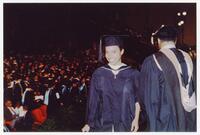 Unidenfitied Student at Commencement 1993