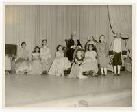 Cast of Mozart, April 1956