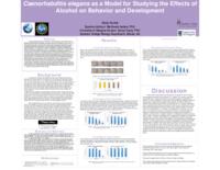 Caenorhabditis elegans as a model for studying the effects of alcohol on behavior and development