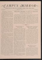 Campus Mirror vol. IX no. 6: March 15, 1933