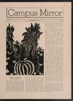 Campus Mirror vol. XV no. 2: November 15, 1938