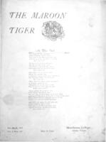 The Maroon Tiger, 1927 March 1
