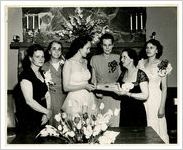 Photograph of Dahlonega Business and Professional Women's Club charter ceremony, Dahlonega, Georgia, 1951 April 18
