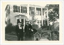 Photograph of Ross McDonald and Nina Head, Dahlonega, Georgia, 1954