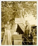 Photograph of Gold Rush day, Dahlonega, Georgia, c. 1956