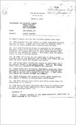 Letter to New Mexico Senator Joe Aragon