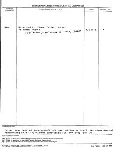 1/27/78 - Not Submitted [CF, O/A 548]