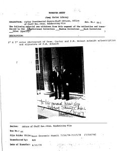 7/17/78-7/18/78 - Bonn Economic Summit