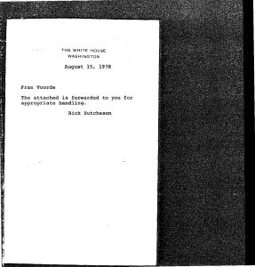 8/15/78 - Not Submitted [CF, O/A 548]