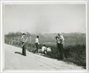 Photograph of Jack Eubank and Land Judging Team in the Little River Soil and Water Conservation District, Columbia County, Georgia, 1968 December 2