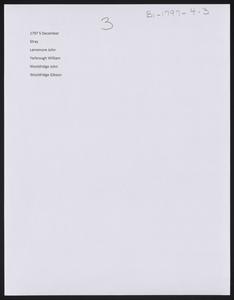 Letters, Court Strays-B1-1797-1799