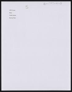 Letters, Court Strays-B1-1797-1799