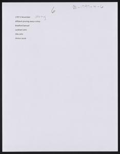 Letters, Court Strays-B1-1797-1799