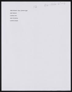 Letters, Court Strays-B2-1802-1803