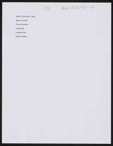 Letters, Court Strays-B2-1802-1803