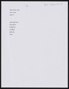 Letters, Court Strays-B2-1802-1803