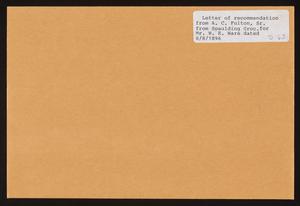 Letters, Court Strays-Various