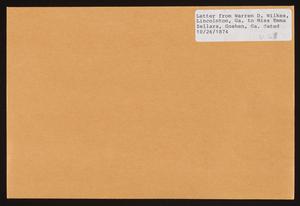 Letters, Court Strays-Various