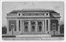 Postcard of Library, Alabama Polytechnic Institute