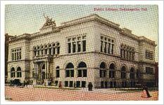 Postcard of Public Library, Indianapolis, Ind