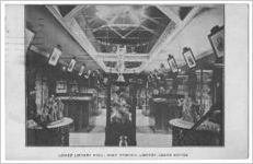 Postcard of Lower Library Hall, Iowa Masonic Library, Cedar Rapids